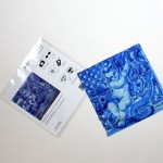 Duża ściereczka z mikrofibry do czyszczenia okularów z portugalskim aniołem azulejo