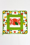 Bawełniany ręcznik kuchenny  frotte 50cm x 50 cm Orange pomarańcze