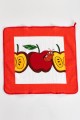 Bawełniany ręcznik kuchenny frotte 50cm x 50 cm robaczek w jabłku oryginalna ozdoba kuchni