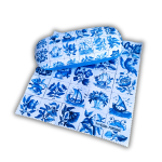 Twarde etui do okularów ze ściereczką Figura Avulsa portugalskie kafle azulejos