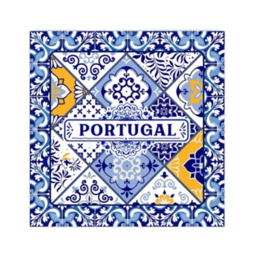 Magnes na lodówkę portugalski kafelek azulejo Portugal