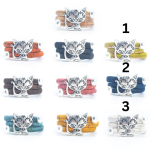 Korkowy pierścionek damski Cat Love z  kotem regulowany - rożne kolory