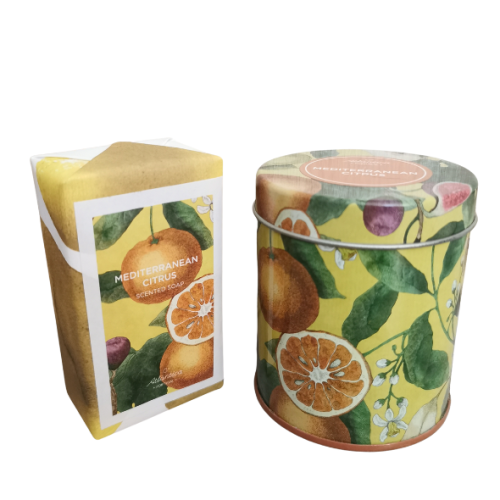 Limitowany zestaw prezentowy świeca i mydło cystusowe z Portugalii