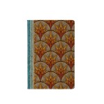 Korkowy notes zeszytl zero waste A5 ze wzorem folkowych kwiatów gładki
