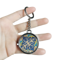 Breloczek z zawieszką pokryty korkiem portugalski kafelek