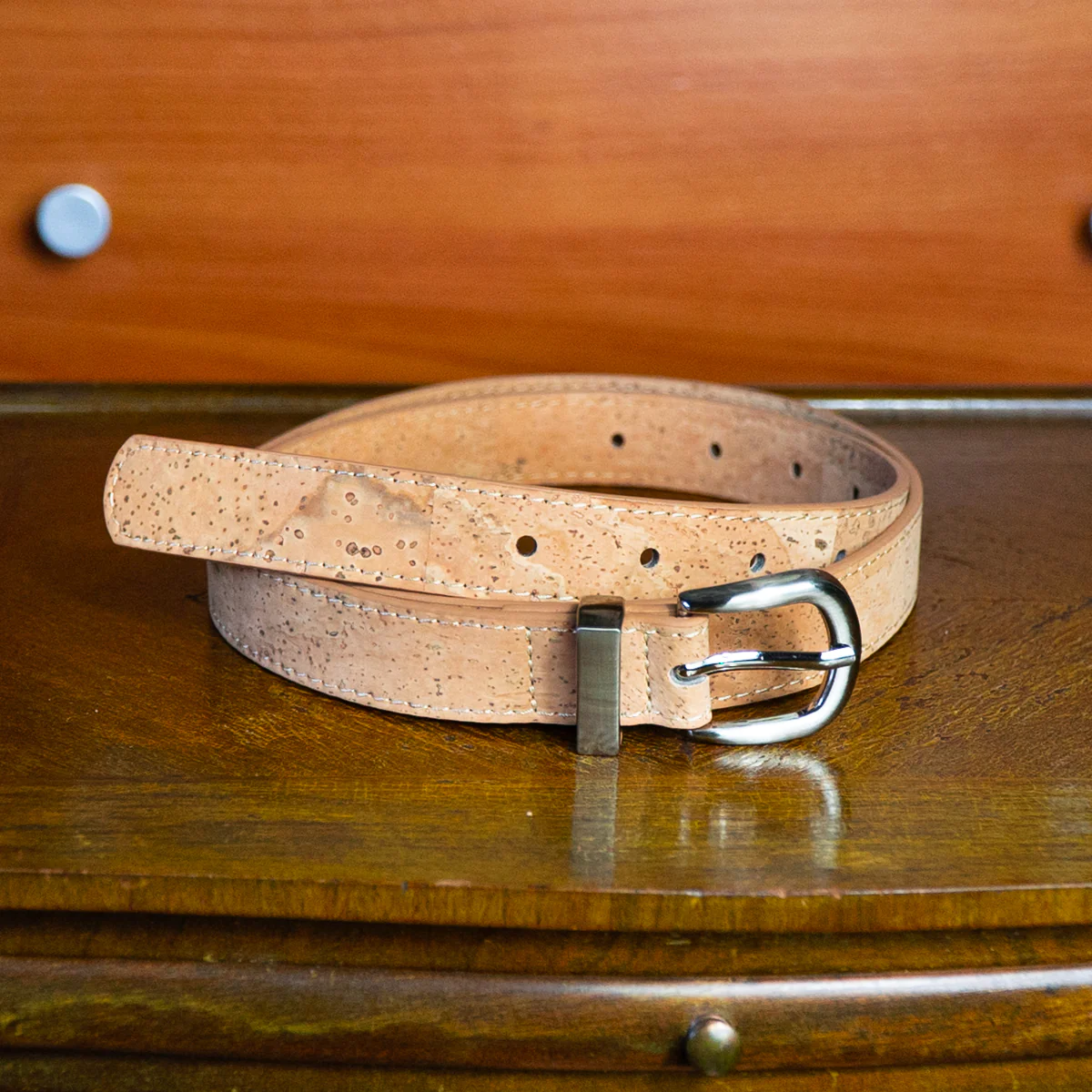 Korkowy pasek do spodni