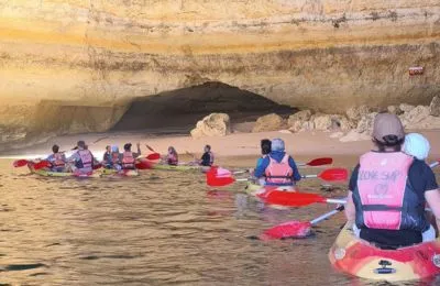 Kajaki jaskinia Benagil